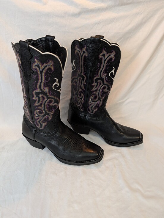 Justin Boots Shoes - JUSTIN Stampede Collection Style L2554 Womens 9C /Wide Boots